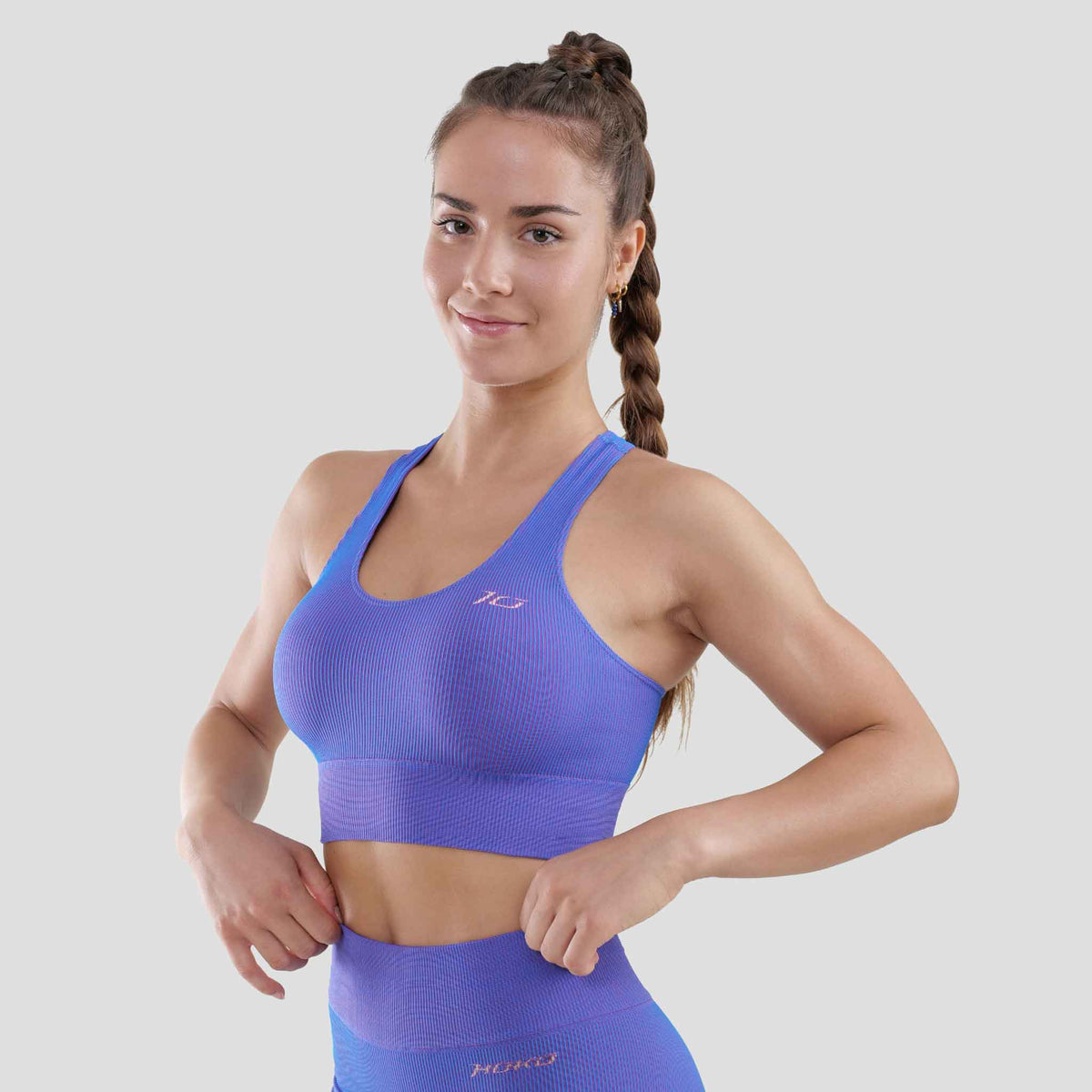 HOKO - Top Fitness Mimi para Mujer - Top para Fitness - Tirantes Anchos -  Libertad de Movimiento y Comodidad - Transpirabilidad y Alto Rendimiento