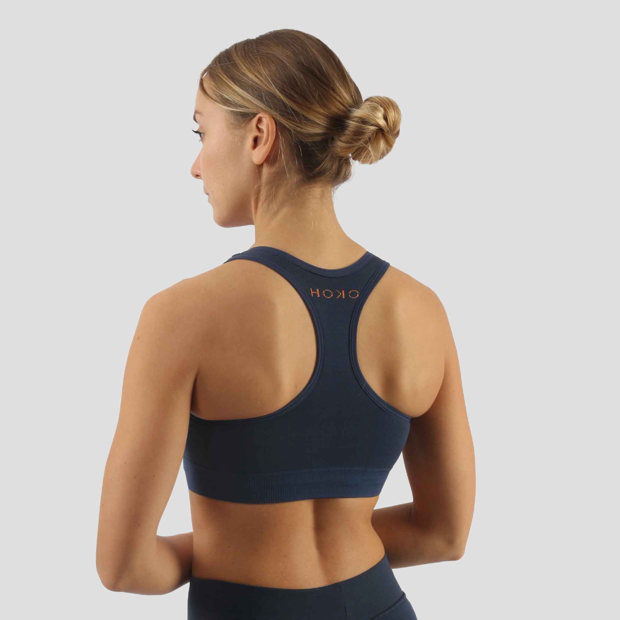 HOKO - Top Yoga EMIKO para Mujer - Top Yoga, Pilates y Fitness - Top  Ajustable, y Cómodo - Tecnología Seamless - Top Deporte - Fabricado en  Polipropileno Suave y Transpirable 